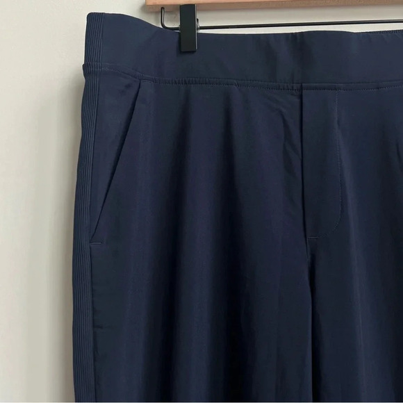 Athleta Pants Navy Blue Brooklyn Ankle Casual Activewear Pull On 14 Tall 198671 - Picture 9 of 16